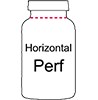 Shrink Label Horizontal Perf
