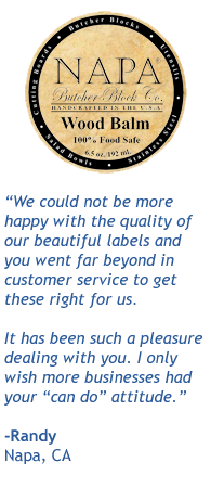 We could not be more happy with the quality of our beautiful labels and you went far beyond customer service to get these right for us.  It has been such a pleasure dealing with you I only wish more businesses had your “can do” attitude. 